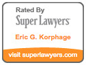 Eric G. Korphage SuperLawyers Award